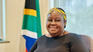 南非驻越南大使维伊丝瓦·图莱洛。（图片来源：越通社）