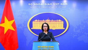 越南外交部发言人范秋姮。