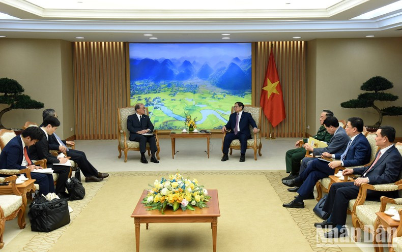 会见场景。 会见场景。