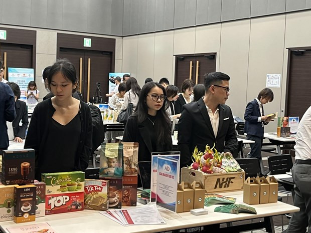 越南和日本的100余家企业代表一同出席对接会。 越南和日本的100余家企业代表一同出席对接会。