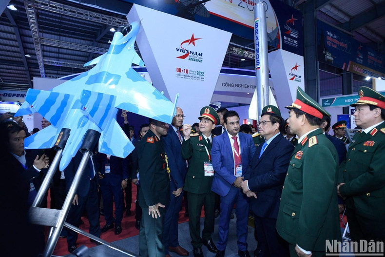 2022年越南国际防务展于2022年12月8日至10日在河内龙边郡嘉林机场举行。(成达 摄) 2022年越南国际防务展于2022年12月8日至10日在河内龙边郡嘉林机场举行。(成达 摄)