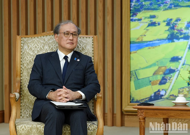 日本国家安全保障局长秋叶刚男。 日本国家安全保障局长秋叶刚男。