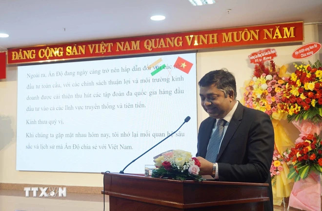 印度驻胡志明市总领事马丹•莫汉•塞西。