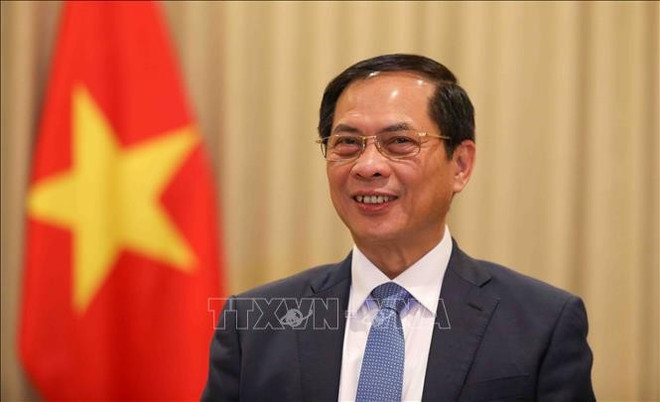 越南政府副总理兼外交部长裴青山。(图片来源:越通社) 越南政府副总理兼外交部长裴青山。(图片来源:越通社)