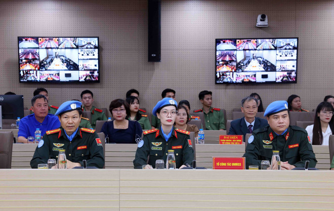 再有三名越南警官参与联合国南苏丹特派团。（图片来源：越通社）