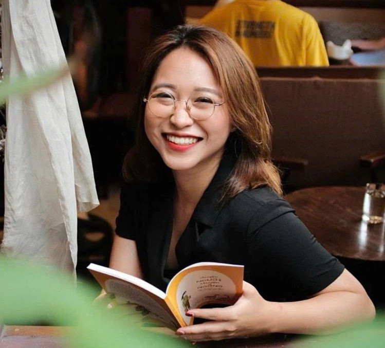 格勒诺布尔越南学生会主席梁银河。 格勒诺布尔越南学生会主席梁银河。