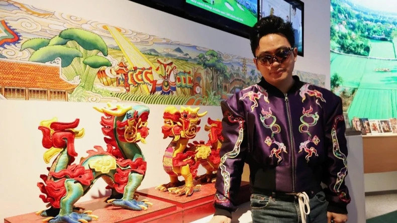 越南歌手松阳。 越南歌手松阳。