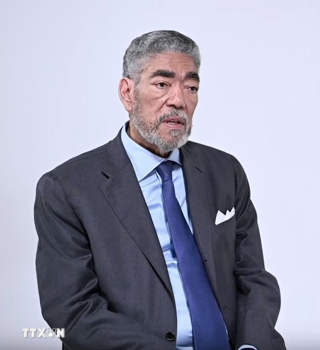 多米尼加共和国统一左翼运动党（MIU）总书记米格尔·梅西亚。（图片来源：越通社）