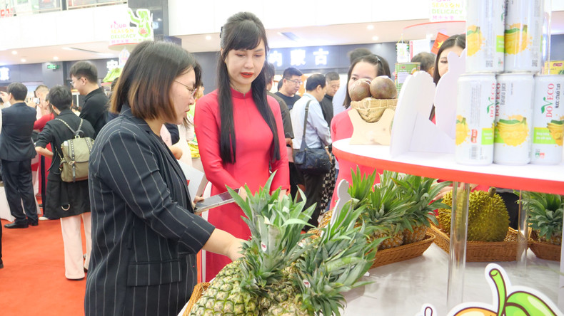 越南水果节是两国企业实现对接、洽谈、寻找商机的平台。 越南水果节是两国企业实现对接、洽谈、寻找商机的平台。