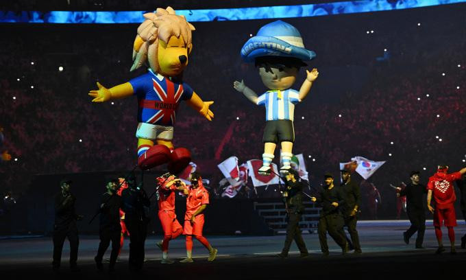 历届世界杯吉祥物。 历届世界杯吉祥物。