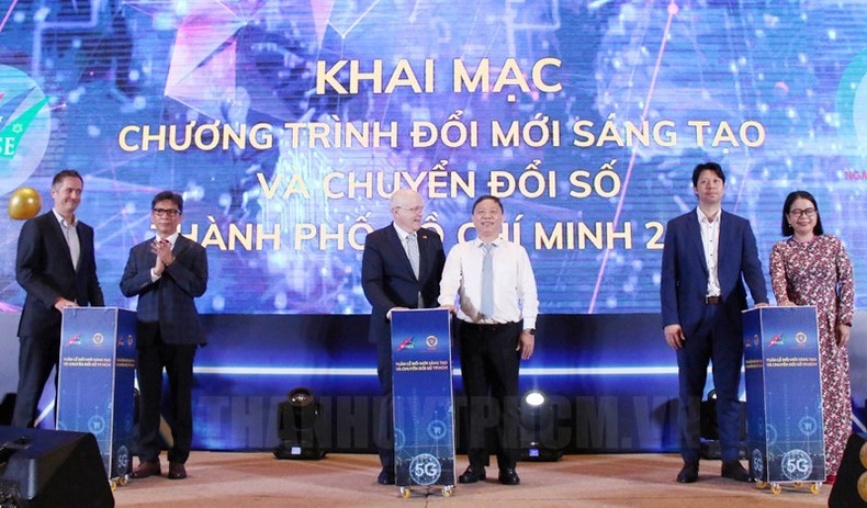 2022年胡志明市数字转型与创新改革周计划开幕式。