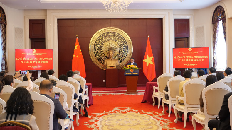 2025年越中媒体见面会现场。 2025年越中媒体见面会现场。