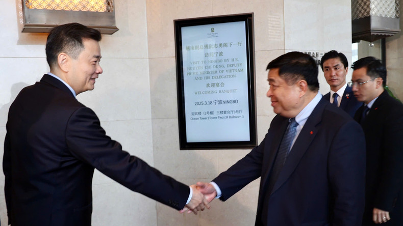 阮志勇副总理会见汤飞帆市长。