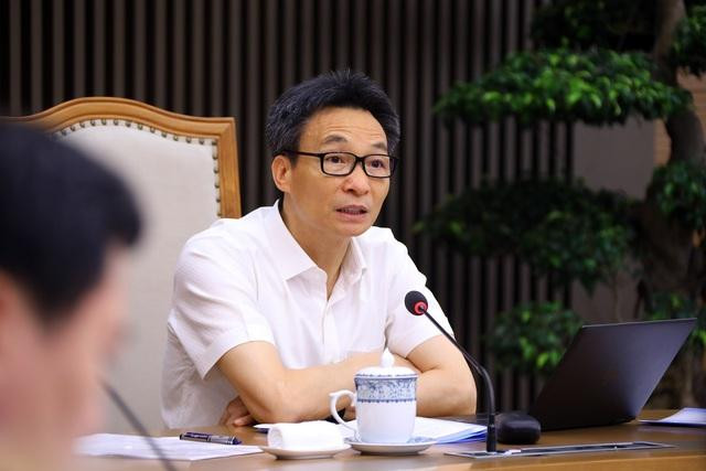 武德儋副总理在会上讲话。