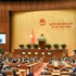 附图：越南第十六届国会第一次会议闭幕式。