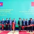 越南政府总理范明正与柬埔寨首相洪玛奈共同出席新南— Meun Chey国际口岸启用仪式。（图片来源：VGP）