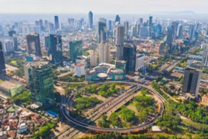 雅加达一角。（图片来源：越通社）