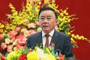 越共中央书记处常务书记陈锦秀。