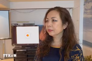 加拿大约克大学亚洲研究中心主任朱莉·阮接受越通社驻加拿大记者采访。（图片来源：越通社）