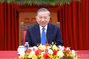 越共中央总书记、国家主席苏林与日本首相高市早苗通电话。