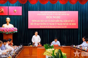 会议场景。（图片来源：qdnd.vn）