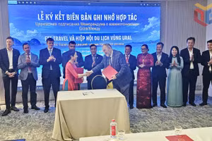 广宁省和俄罗斯企业签署合作谅解备忘录。（图片来源：baoquangninh.vn）