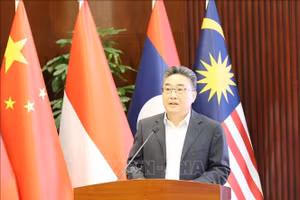 中国东盟中心秘书长史忠俊。（图片来源：越通社）