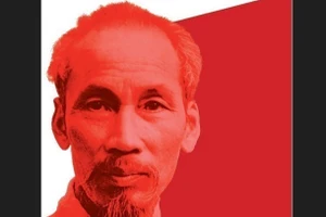 《胡志明选集》的封面。（图片来源：越通社）