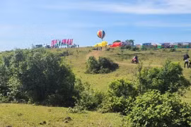 近年来，拉翁高原已成为吸引游客的旅游目的地。（图片来源：越通社）