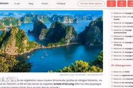 Routard.com网站的文章称，越南下龙湾是“世界上最美丽的奇观之一”，每个人一生至少应该来此欣赏一次。（图片来源：越通社）
