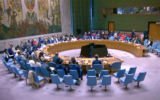 20日至21日，联合国安理会举行"通过国际合作加强海上安全，促进全球稳定"的高级别公开辩论。（图片来源：越通社）