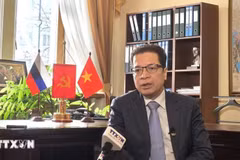 越南驻俄罗斯联邦特命全权大使邓明魁。（图片来源：越通社）