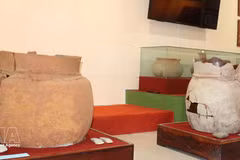 林同省博物馆展示的文物。
