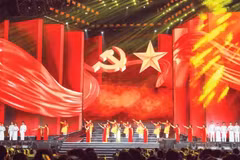 由《人民报》社与河内市人民委员会联合举办的“光之音乐会——喜迎2026新年”特别文艺晚会。（世代 摄）