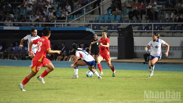 青雅成为越南女足左路的亮点。