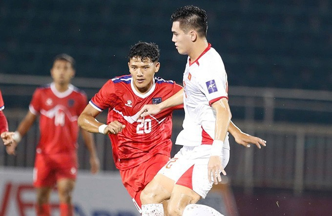 进灵错失多次为越南队首开纪录的机会。（图片来源：VFF）