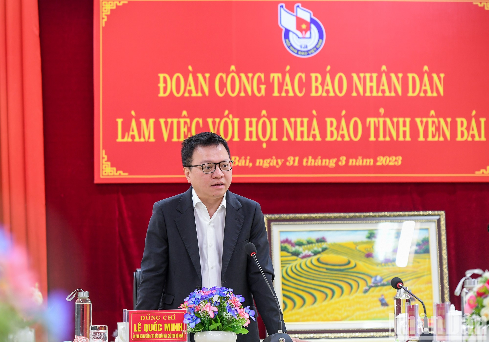 黎国明同志在会上发表讲话。