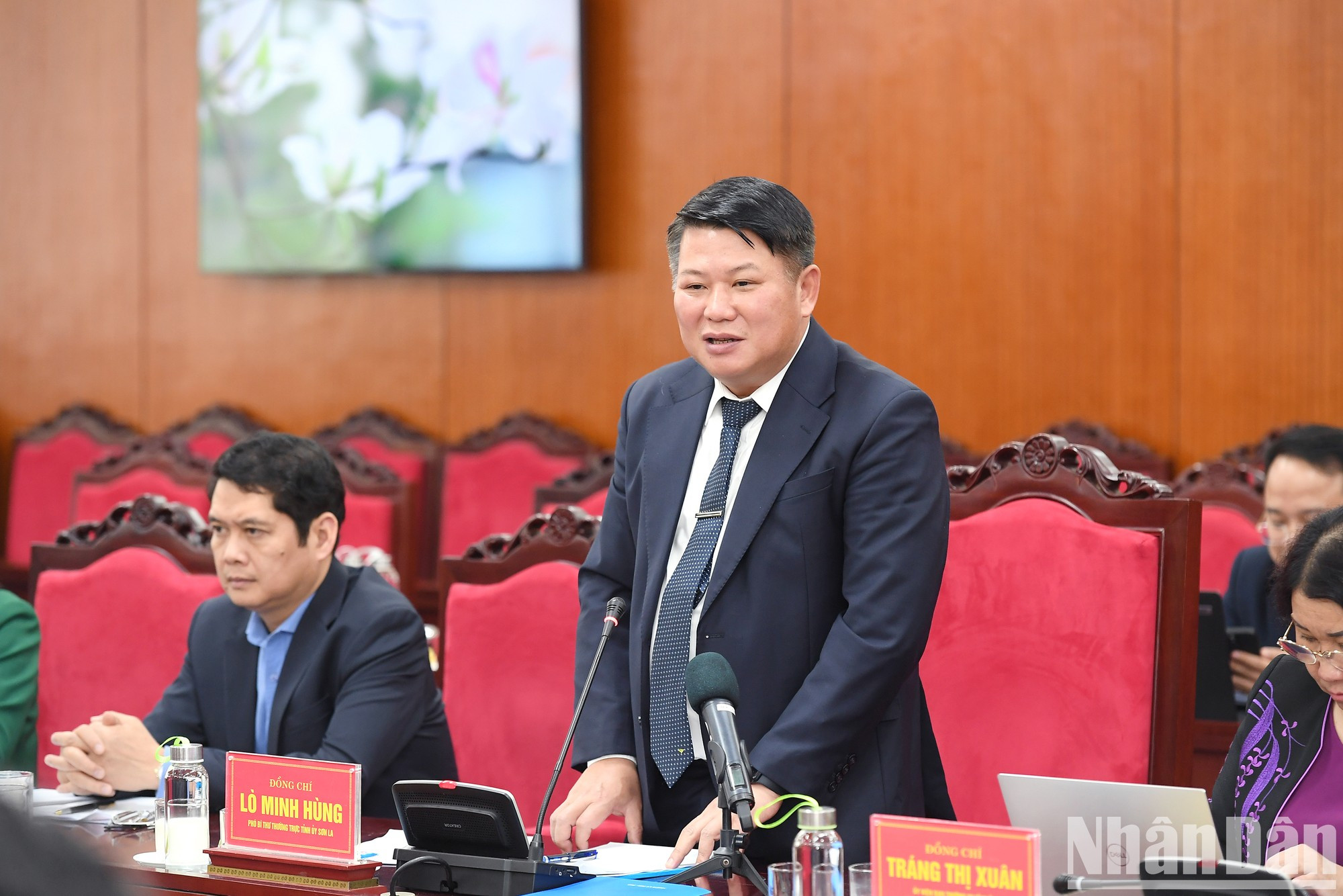 山罗省省委常务副书记卢明雄感谢《人民报》社对山罗省发展的陪伴。 山罗省省委常务副书记卢明雄感谢《人民报》社对山罗省发展的陪伴。