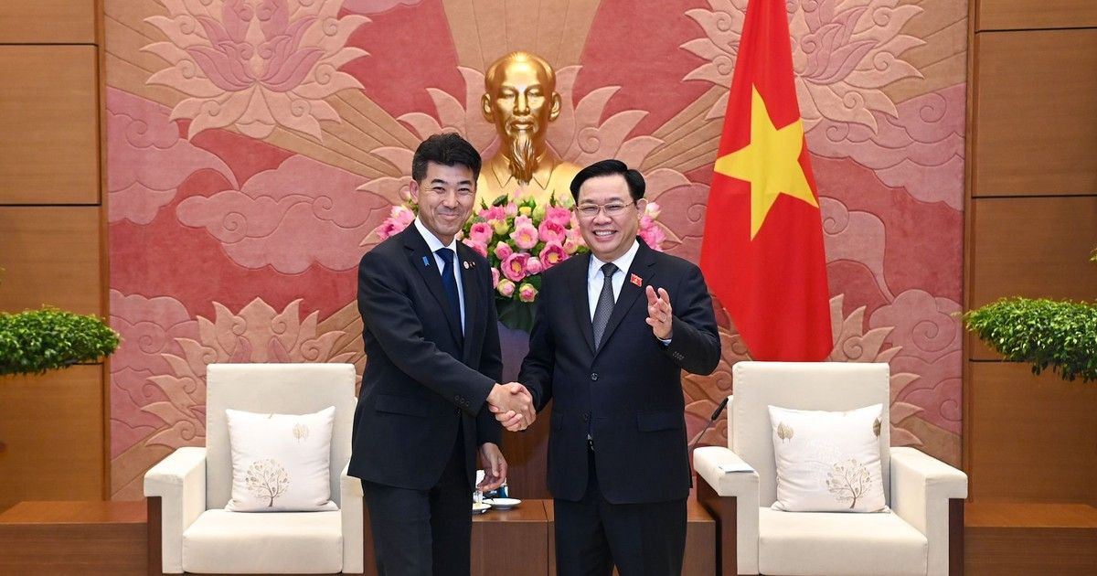 越南国会主席王廷惠会见日本立宪民主党党首【组图】