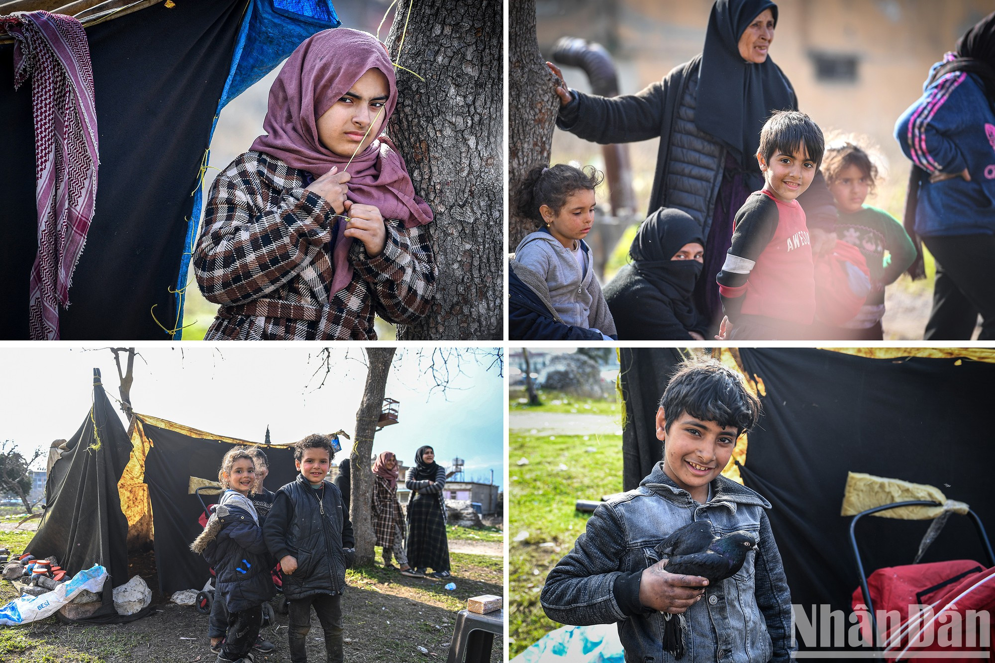 孩子们仍在约30平方米的帐篷里无忧无虑地玩耍。 孩子们仍在约30平方米的帐篷里无忧无虑地玩耍。