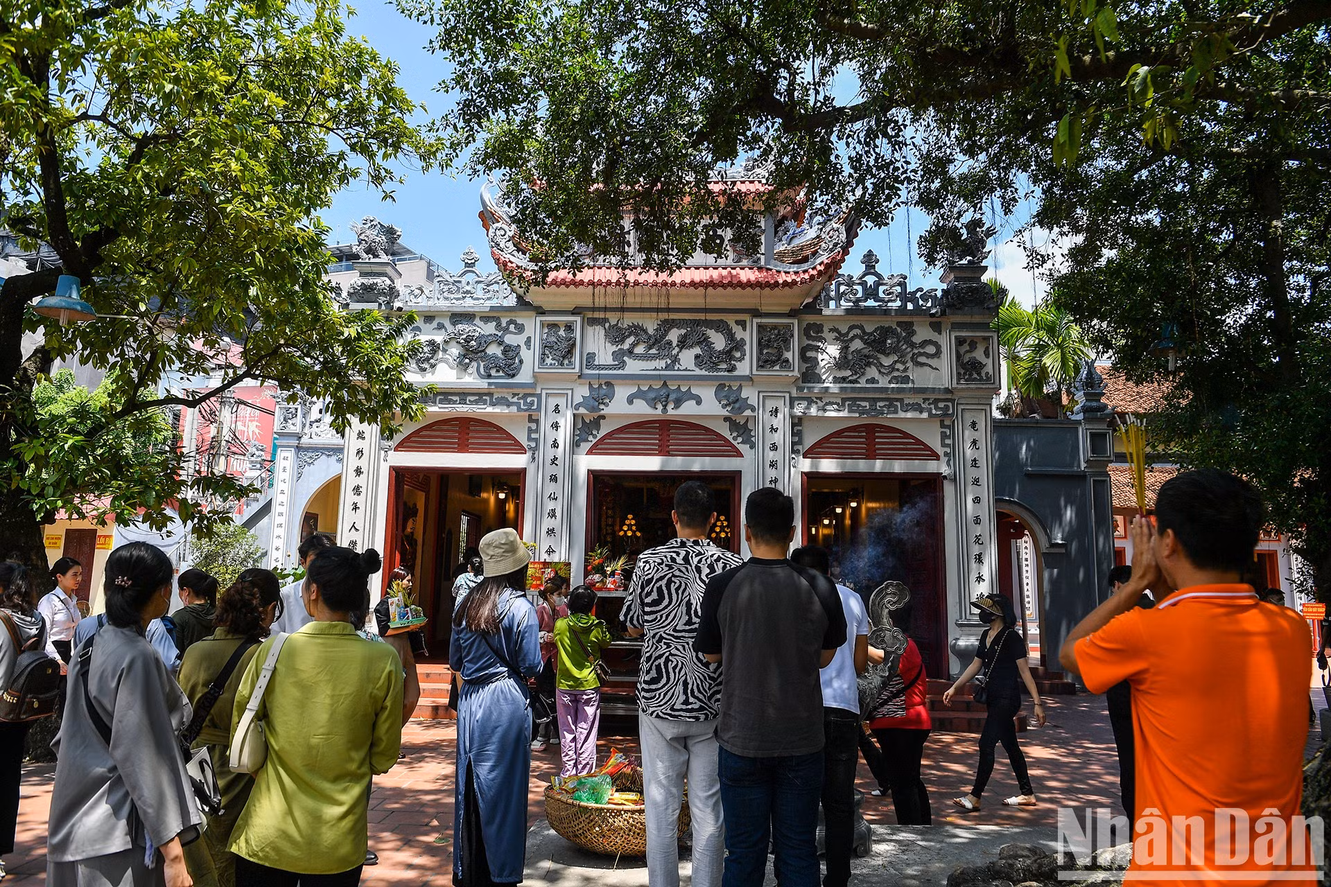 今天河内天气良好。
