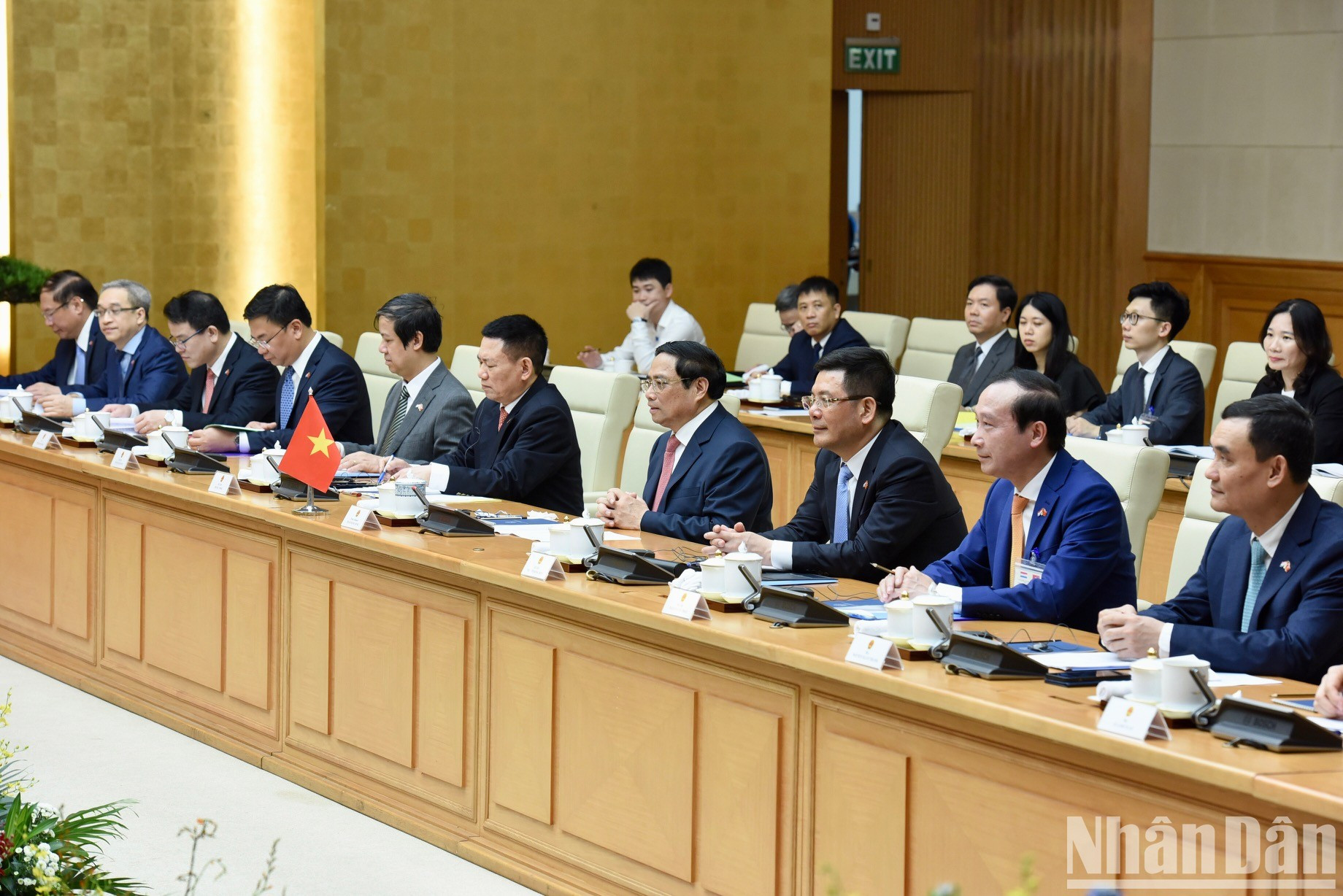 越南代表团成员。 越南代表团成员。