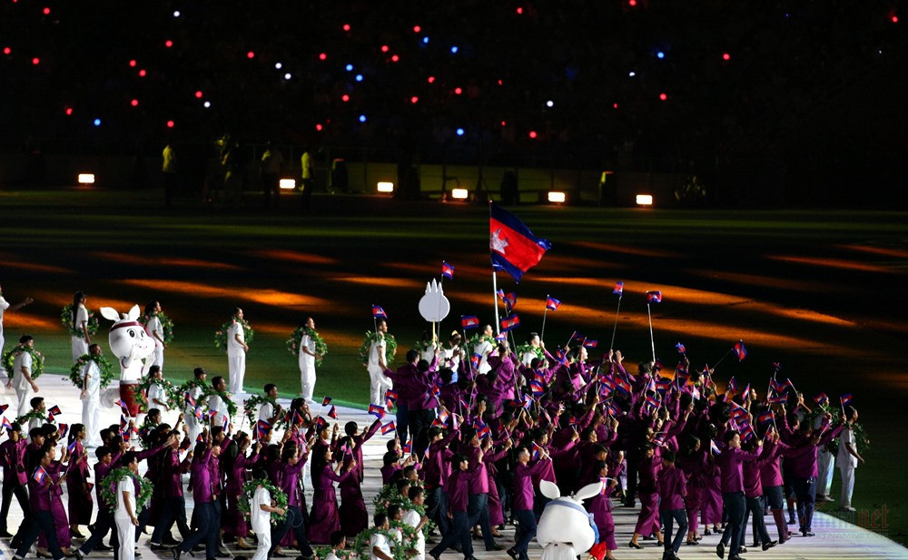 东道国柬埔寨体育代表团
