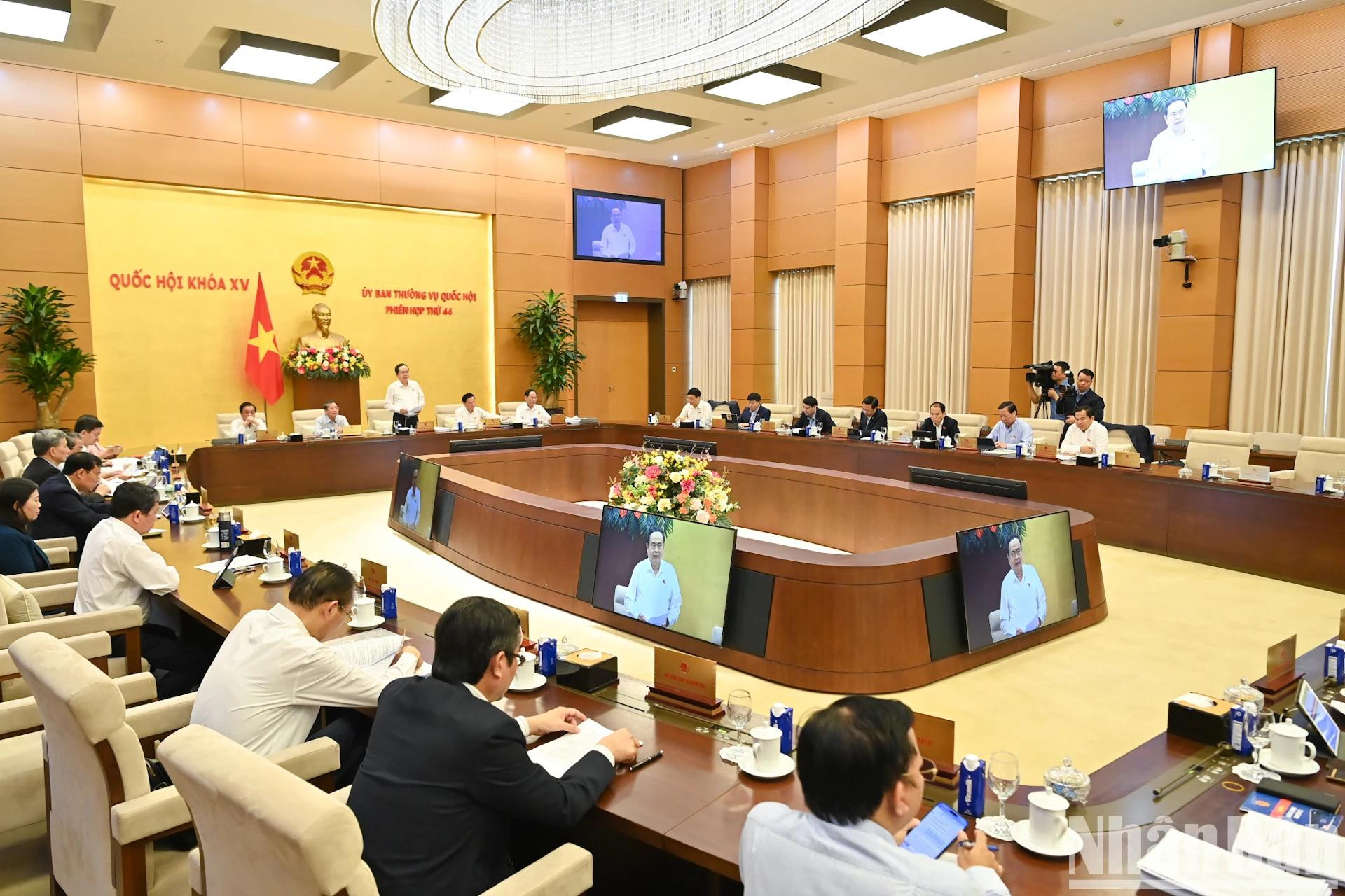 越南第十五届国会常务委员会第44次会议开幕【组图】 ảnh 1