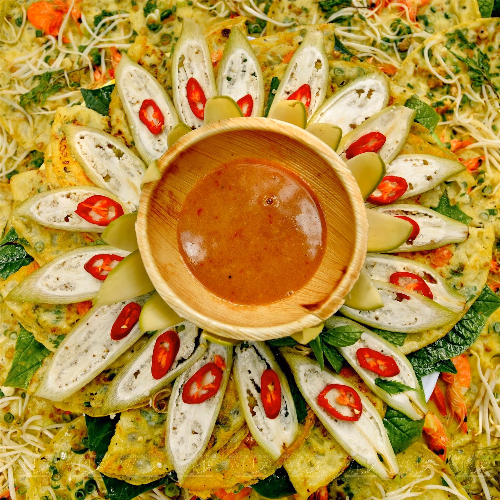 禄安古村煎饼。