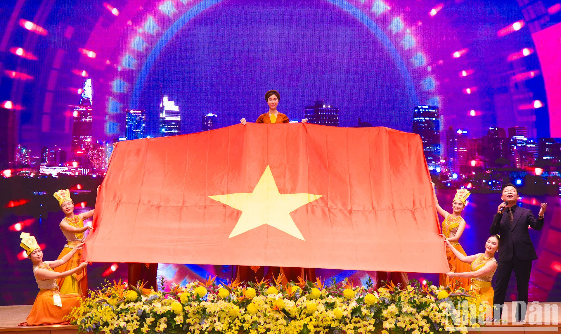 各地方2024年自由贸易协定执行效果评估指数发布仪式的开场节目。