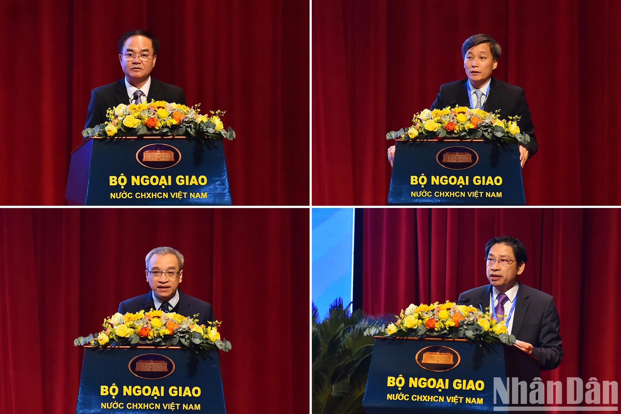 各部委代表在会上发表演讲。(水原 摄) 各部委代表在会上发表演讲。(水原 摄)