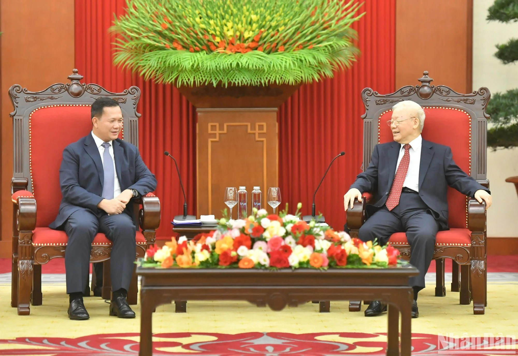 会见场景。会见场景。（登科 摄）