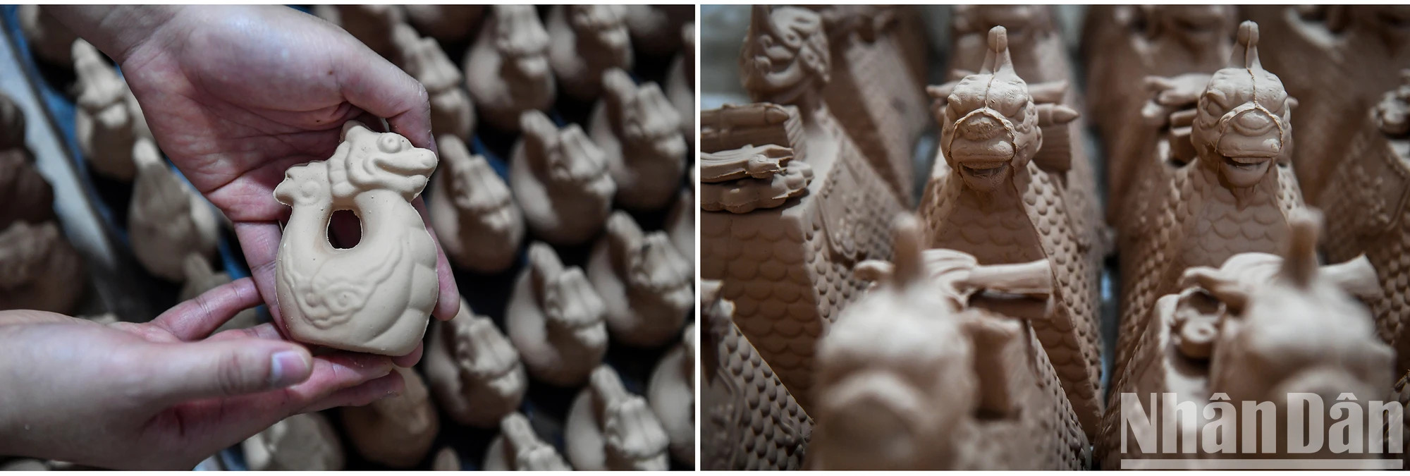 完成以后的产品特写。