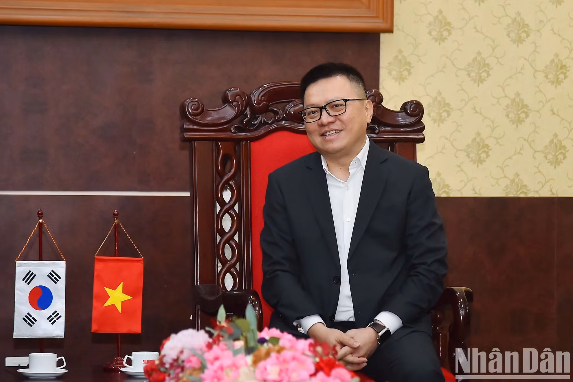 越共中央委员、越南《人民报》社总编辑、中央宣教部副部长、越南新闻工作者协会主席黎国明。